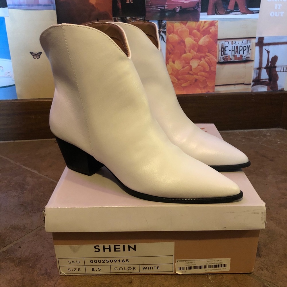 White cowgirl boots